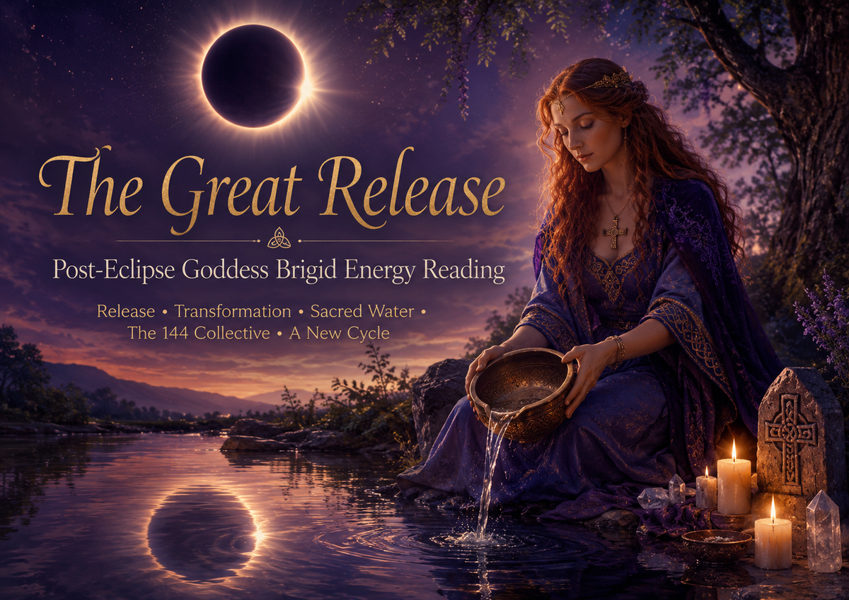 The Great Release — Post-Eclipse Goddess Brigid Energy Reading