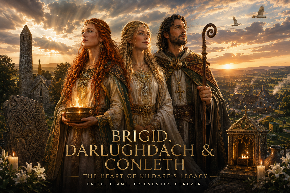 Brigid, Darlugdach & Conleth: The Three Sacred Lives at the Heart of Kildare