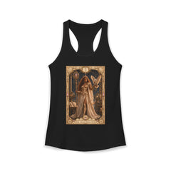 The High Priestess Tarot Tank Top - Brigantia Goddess Shirt
