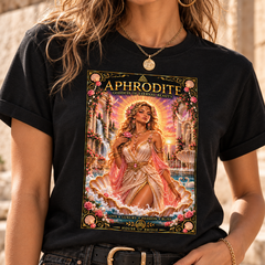 Goddess Aphrodite Organic Cotton T-Shirt