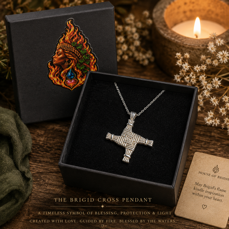 House of Bridie™ Traditional Brigid Cross Necklace - large