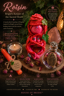 House of Bridie™ - 🌹 Róisín – Brigid's Keeper of the Sacred Heart 🌹
