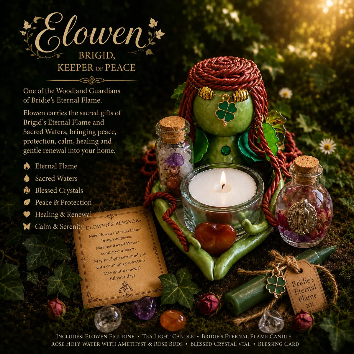 House of Bridie™ - 🍃 Elowen – Brigid's Keeper of Peace 🍃 House Of Bridie