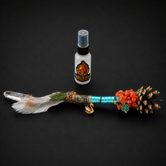 Sacred Swan Ritual Wand with Aura Cleansing Mist – The Pilgrimage Collection House Of Bridie