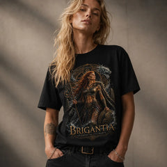 Brigantia – Goddess of the North Organic Unisex T-Shirt | House of Bridie - Brigantia Collection House Of Bridie