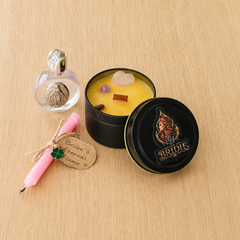 Sacred Healing Ritual Pairing -  Brigid's Rose Blend -  Sacred Flame Collection House Of Bridie