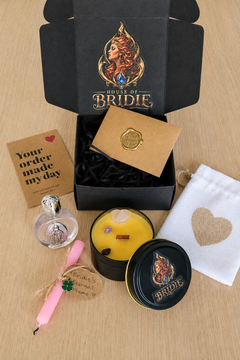 Sacred Healing Ritual Pairing -  Brigid's Rose Blend -  Sacred Flame Collection House Of Bridie