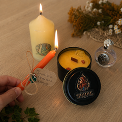 Sacred Flame Ritual Pairing - Brigid's Hearth Blend -  Sacred Flame Collection House Of Bridie