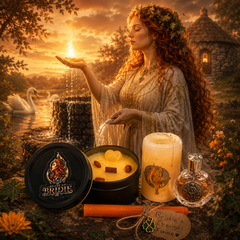 Sacred Flame Ritual Pairing - Brigid's Hearth Blend -  Sacred Flame Collection House Of Bridie