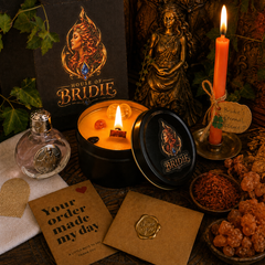Sacred Flame Ritual Pairing - Brigid's Hearth Blend -  Sacred Flame Collection House Of Bridie