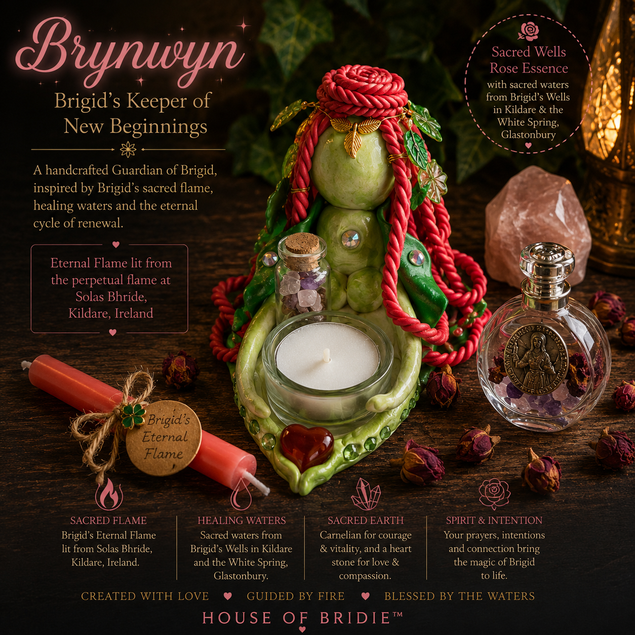 House of Bridie™ - 🍃 Brynwen - Brigid's Keeper of New Beginnings 🍃
