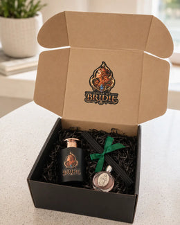 Goddess Brigid Reed Diffuser Set in House of Bridie Gift Packaging