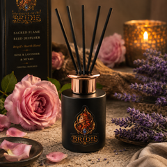 House of Bridie™ Sacred Flame Reed Diffuser - Brigid's Hearth Blend House Of Bridie
