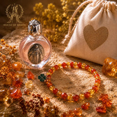 Goddess Brigid Courage Bracelet & Altar Essence Set