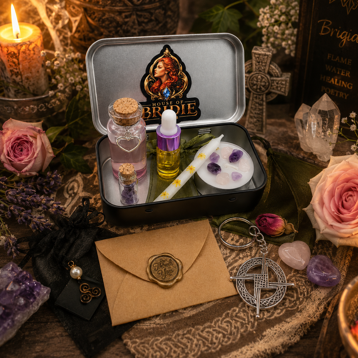 Brigid's Pocket Altar Kit - The Pilgrimage Collection