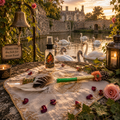 Sacred Swan Wand with Aura Cleansing Mist – The Pilgrimage Collection House Of Bridie