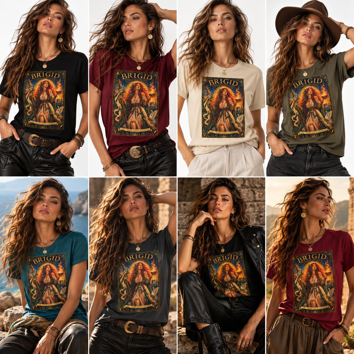Goddess Brigid Organic Cotton T-Shirt