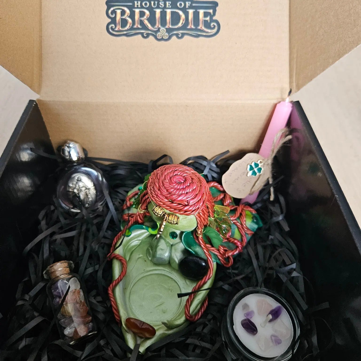 Elowen – Brigid’s Keeper of Peace | Goddess Brigid Altar Set House Of Bridie