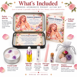 Goddess Aphrodite Pocket Altar Kit – Love Is Sacred