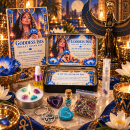 Goddess Isis Pocket Altar Kit – She Who Knows Her Magic