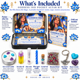 Goddess Isis Pocket Altar Kit – She Who Knows Her Magic