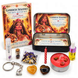 Goddess Sekhmet Pocket Altar Kit – The Fierce Heart