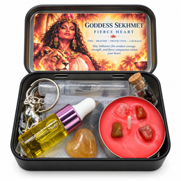 Goddess Sekhmet Pocket Altar Kit – The Fierce Heart