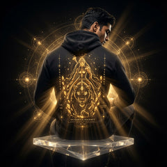 Brigantia Sekhmet Lionsgate 08.08 Hoodie | Limited Edition Organic Cotton Sacred Lion Portal Hoodie House Of Bridie