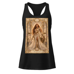Justice Tarot Tank Top, Goddess Brigantia, Women’s Racerback Vest House Of Bridie