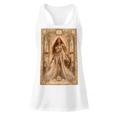 Justice Tarot Tank Top, Goddess Brigantia, Women’s Racerback Vest House Of Bridie