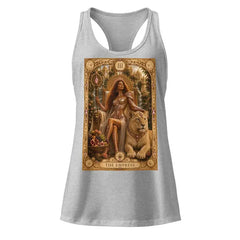 Empress Tarot Tank Top, Brigantia Goddess Racerback, Spiritual Divine Feminine Shirt House Of Bridie