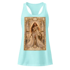 Justice Tarot Tank Top, Goddess Brigantia, Women’s Racerback Vest House Of Bridie