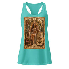 Empress Tarot Tank Top, Brigantia Goddess Racerback, Spiritual Divine Feminine Shirt House Of Bridie