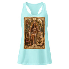 Empress Tarot Tank Top, Brigantia Goddess Racerback, Spiritual Divine Feminine Shirt House Of Bridie
