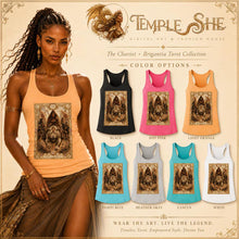 The Chariot Tarot Tank Top - Goddess Brigantia - Racerback Style