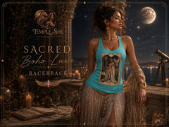 The High Priestess Tarot Tank Top - Brigantia Goddess Shirt