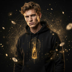 Brigantia Sekhmet Lionsgate 08.08 Hoodie | Limited Edition Organic Cotton Sacred Lion Portal Hoodie House Of Bridie