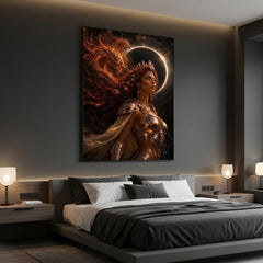 Crowned by the Black Sun – Brigantia’s Lionsgate Dragon Armour | Limited Edition Fine Art Giclée Print House Of Bridie