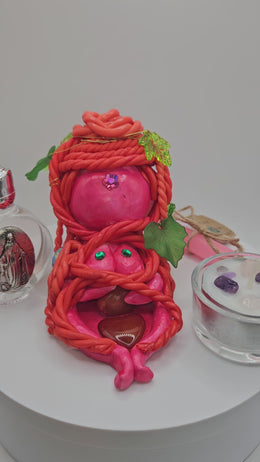Goddess Brigid Figurine & Altar Set – Róisín, Keeper of the Sacred Heart