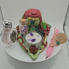Goddess Brigid Figurine & Altar Set – Elowen – Brigid’s Keeper of Peace