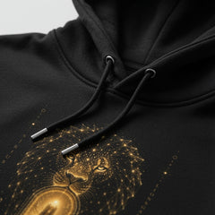 Brigantia Sekhmet Lionsgate 08.08 Hoodie | Limited Edition Organic Cotton Sacred Lion Portal Hoodie House Of Bridie